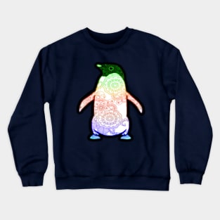 Penguin Rainbow Tattoo Crewneck Sweatshirt